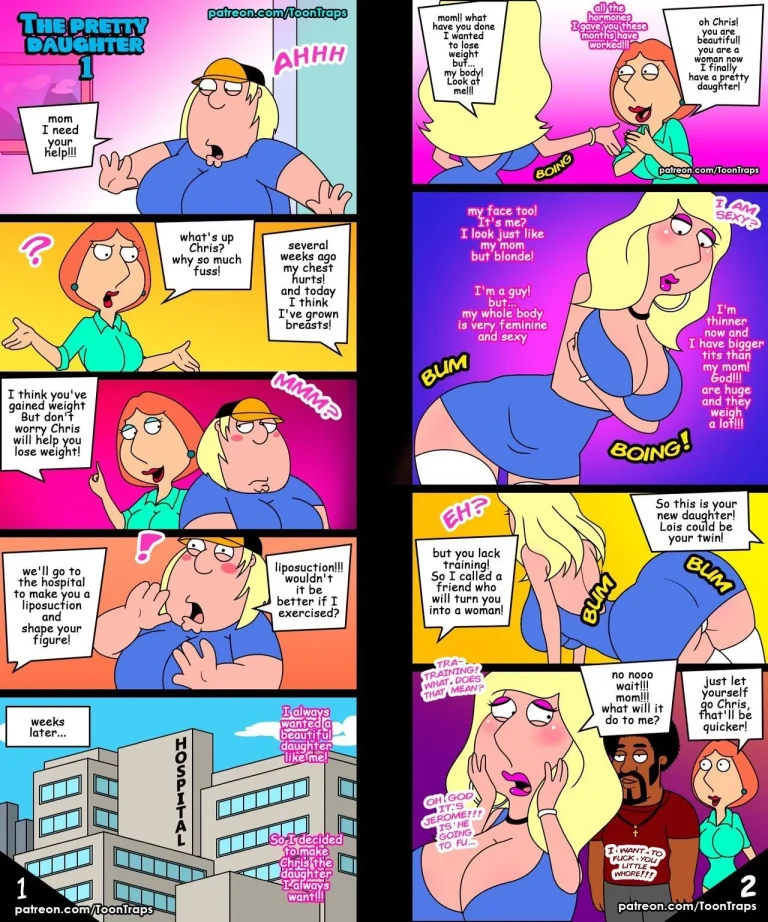 The Pretty Daughter porn comic picture 1