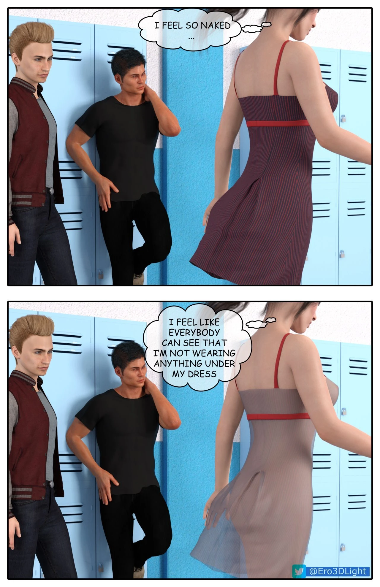 The Public Training Of Aria 1-3 porn comic picture 13