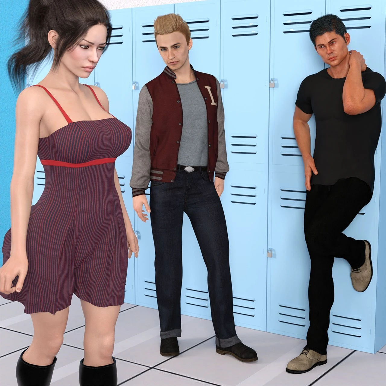 The Public Training Of Aria 1-3 porn comic picture 14