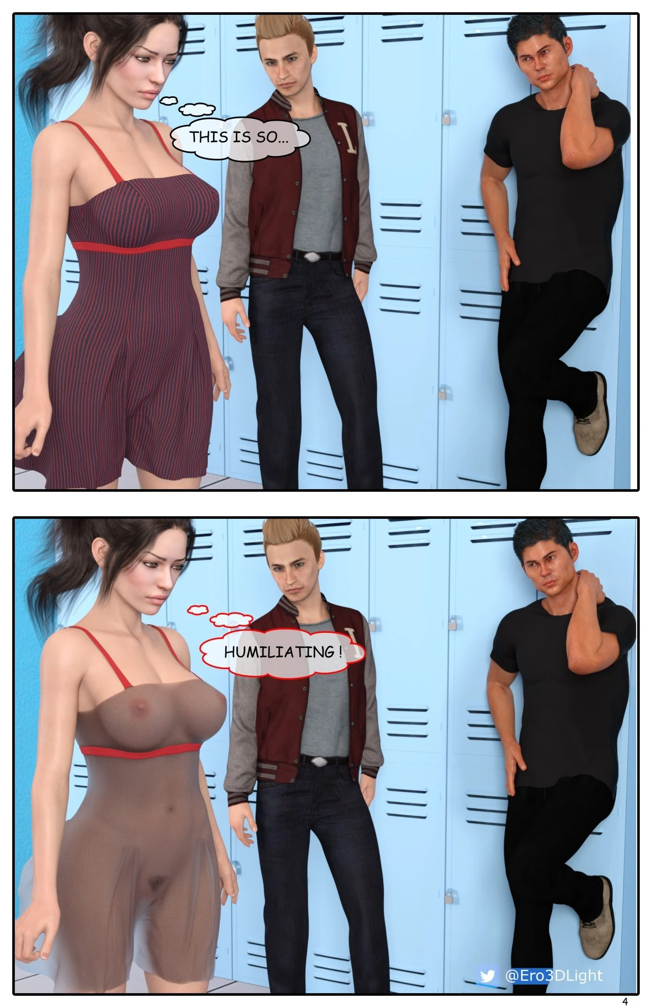 The Public Training Of Aria 1-3 porn comic picture 16