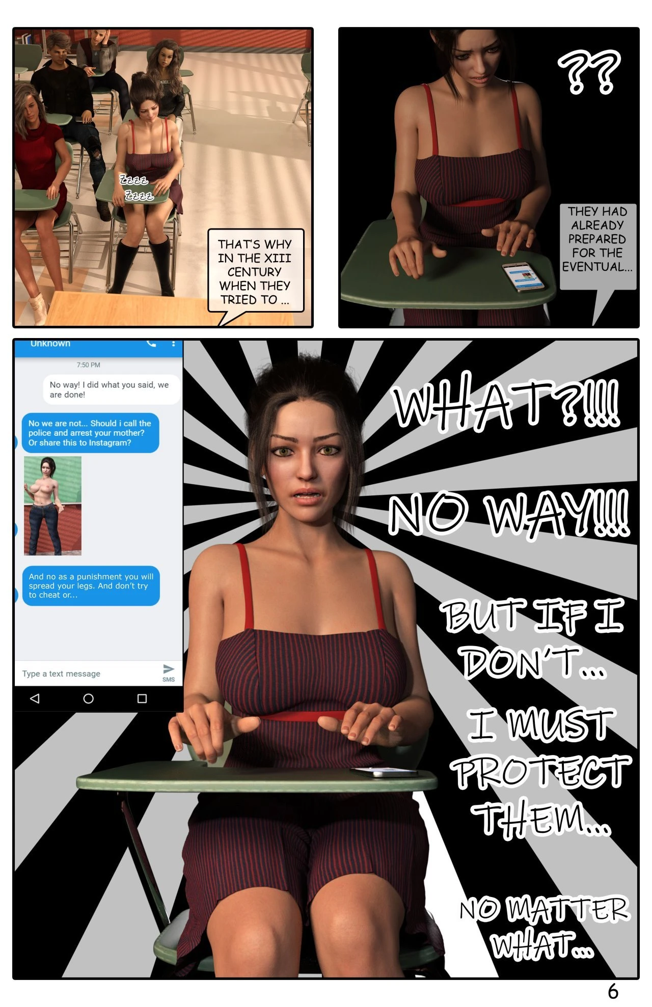 The Public Training Of Aria 1-3 porn comic picture 19