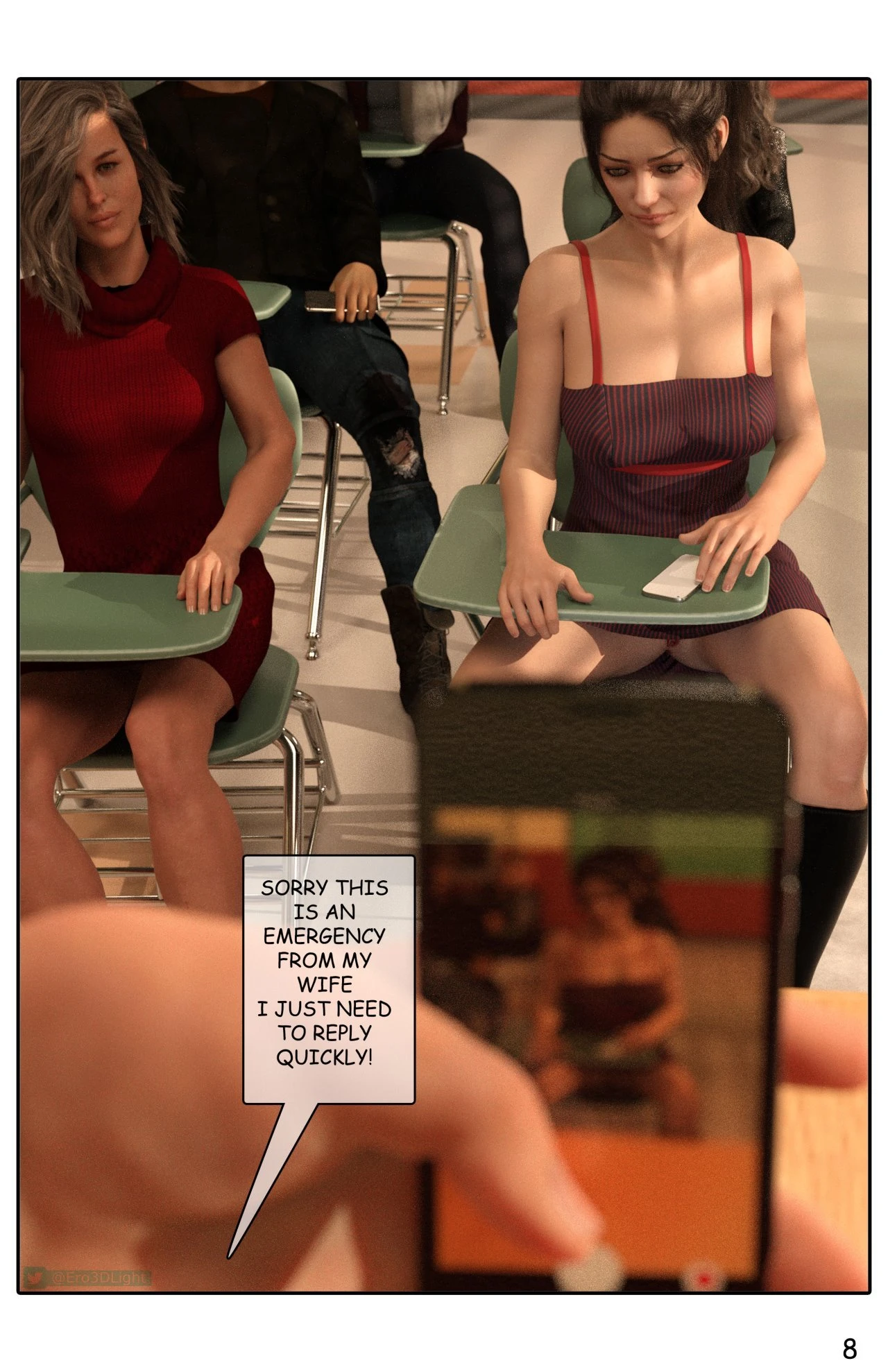 The Public Training Of Aria 1-3 porn comic picture 21