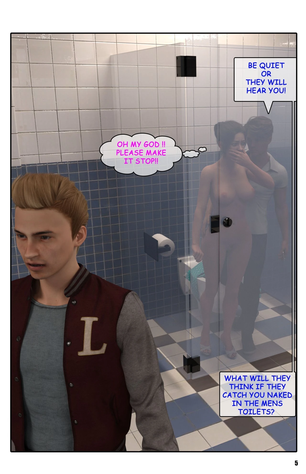 The Public Training Of Aria 1-3 porn comic picture 38