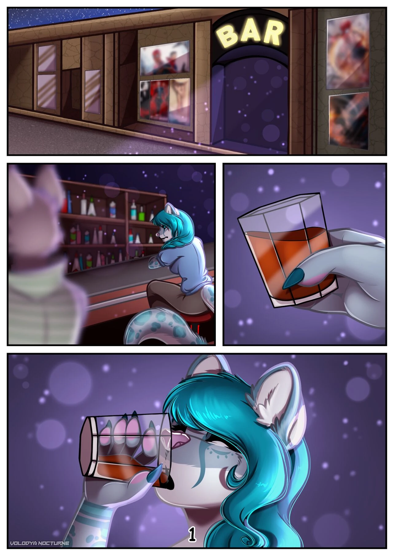 The Purrfect Night porn comic picture 2