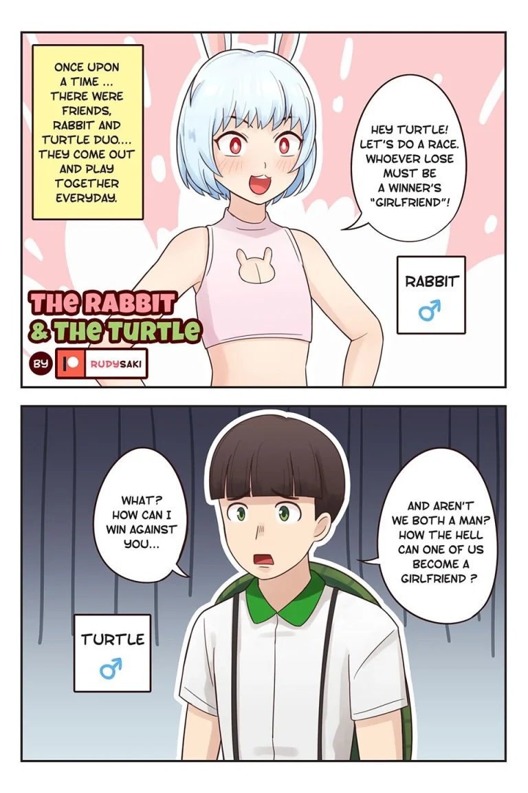 The Rabbit and The Turtle porn comic picture 1