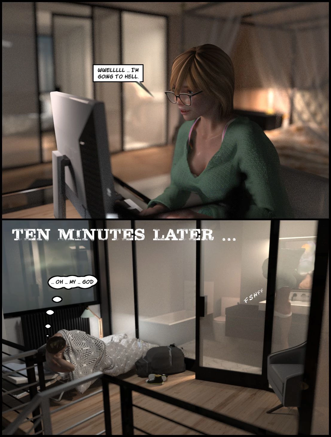 The Rather Magnificent Family Bubble porn comic picture 29