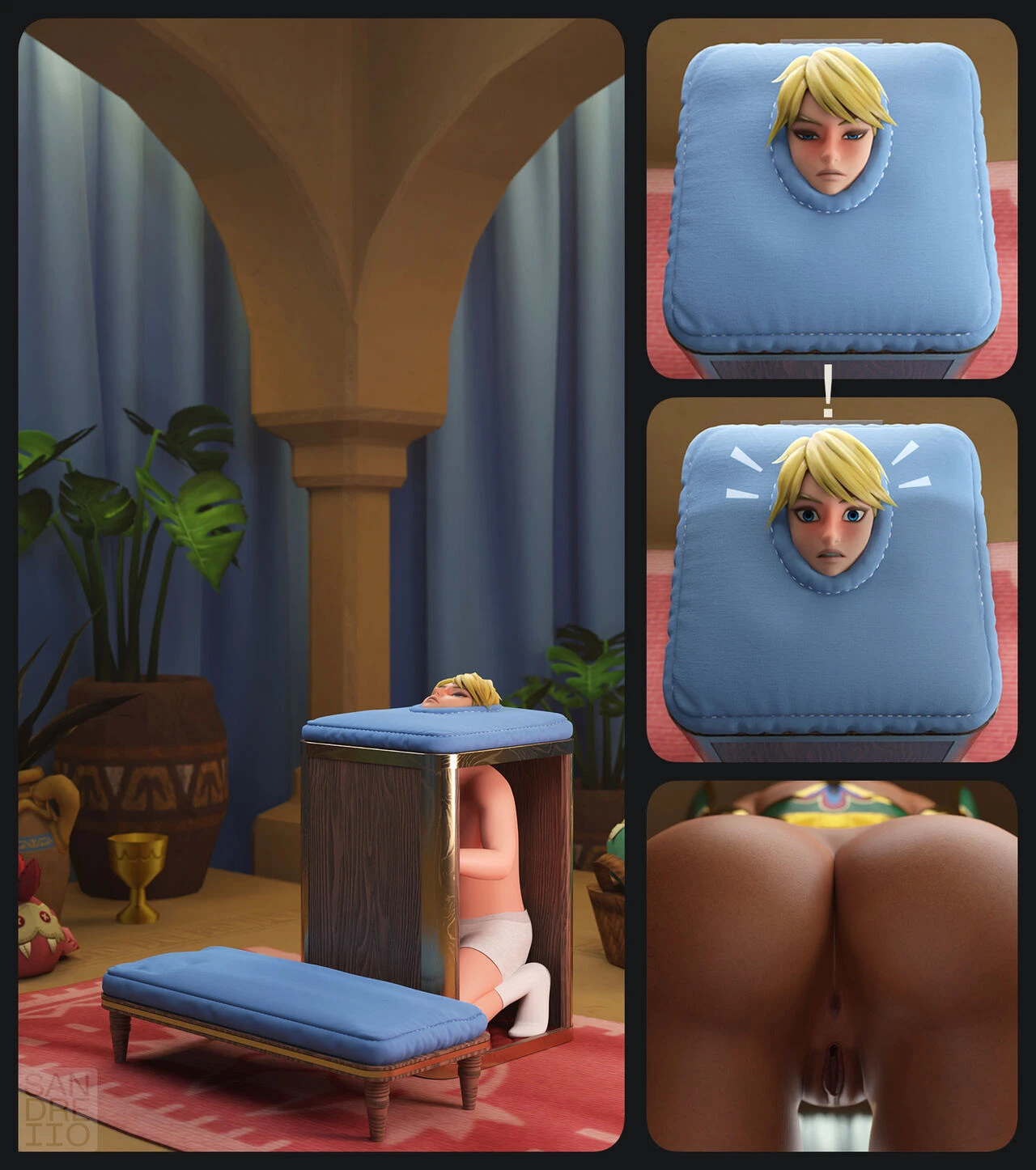 The Royal Seat porn comic picture 1