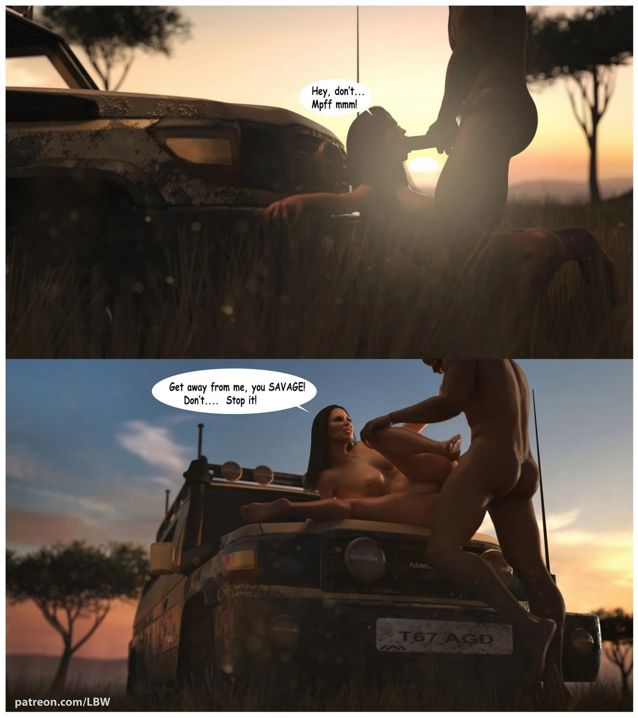 The Safari Adventure porn comic picture 11