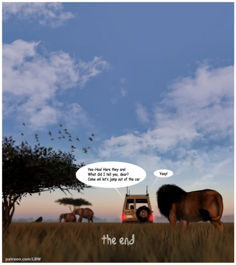 The Safari Adventure porn comic picture 17