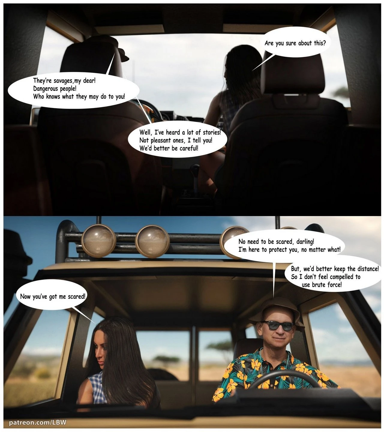 The Safari Adventure porn comic picture 4