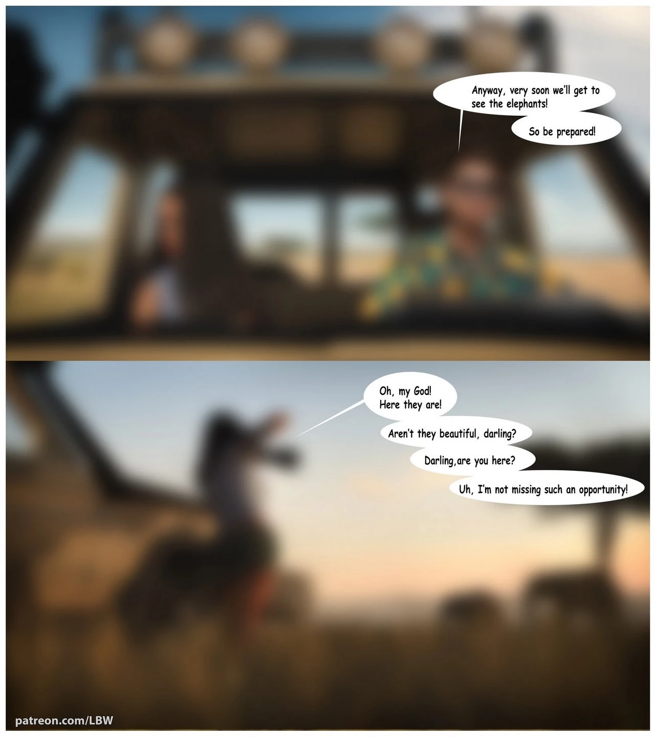 The Safari Adventure porn comic picture 5