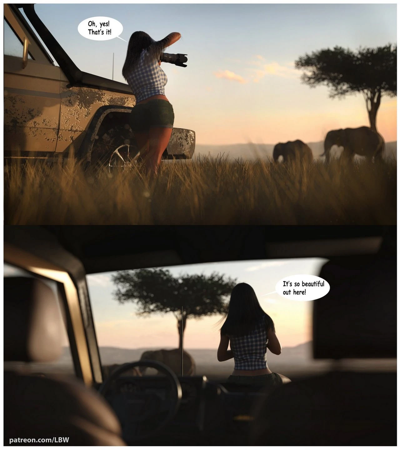 The Safari Adventure porn comic picture 6