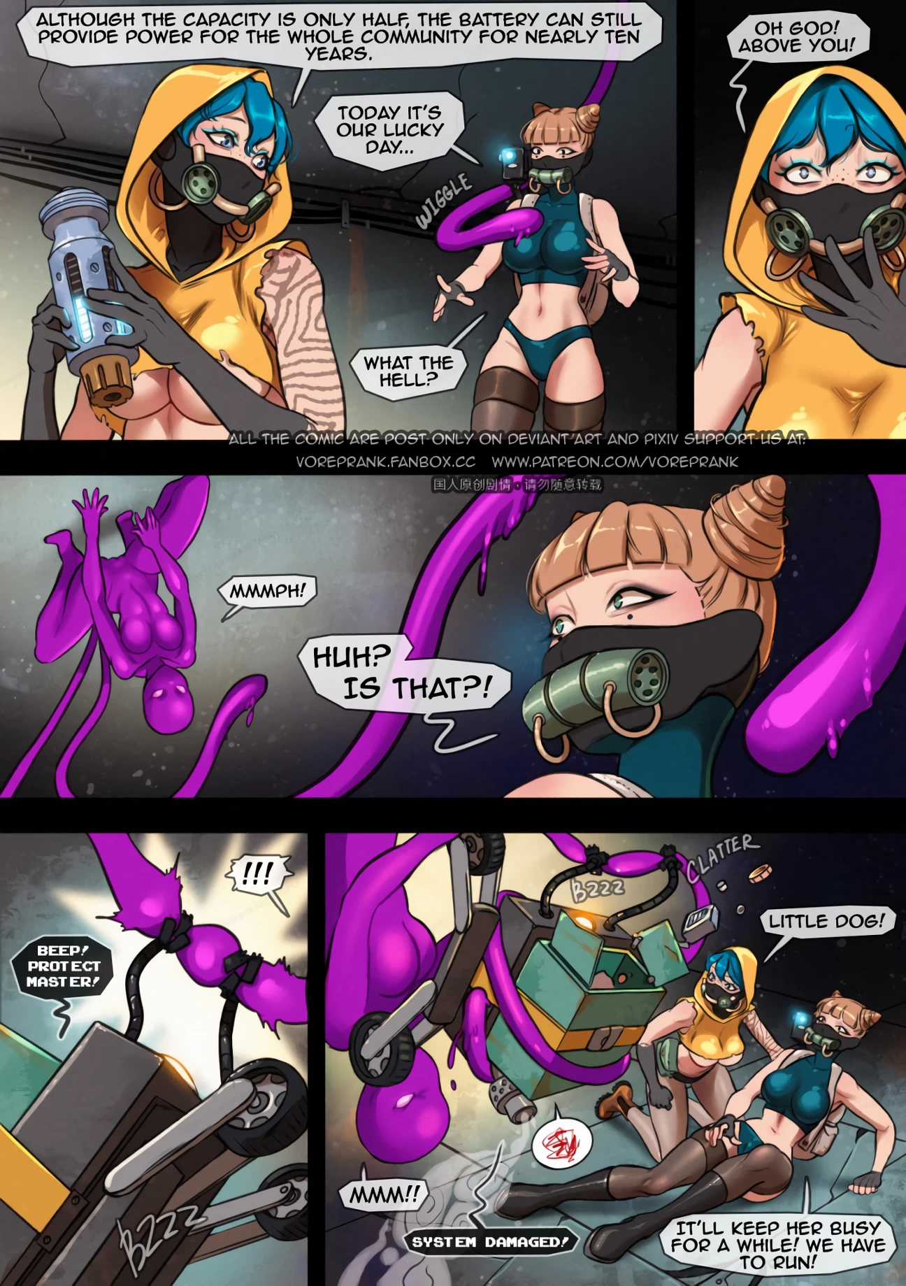 The scavengers porn comic picture 5