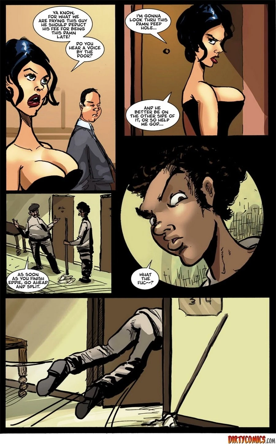 The Seance porn comic picture 3