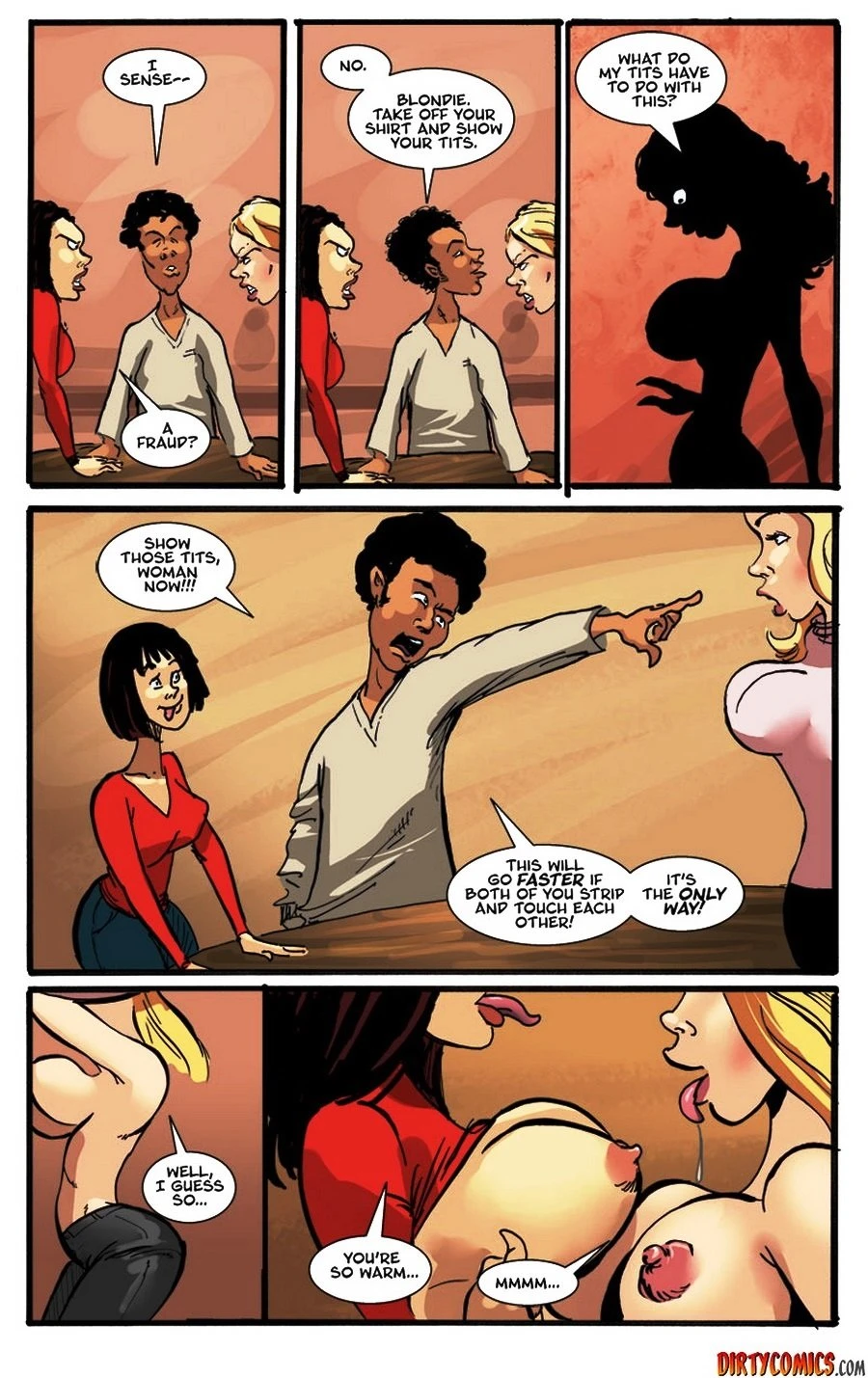 The Seance porn comic picture 5