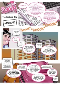The Secret Life of Sandy. The business trip porn comic picture 1