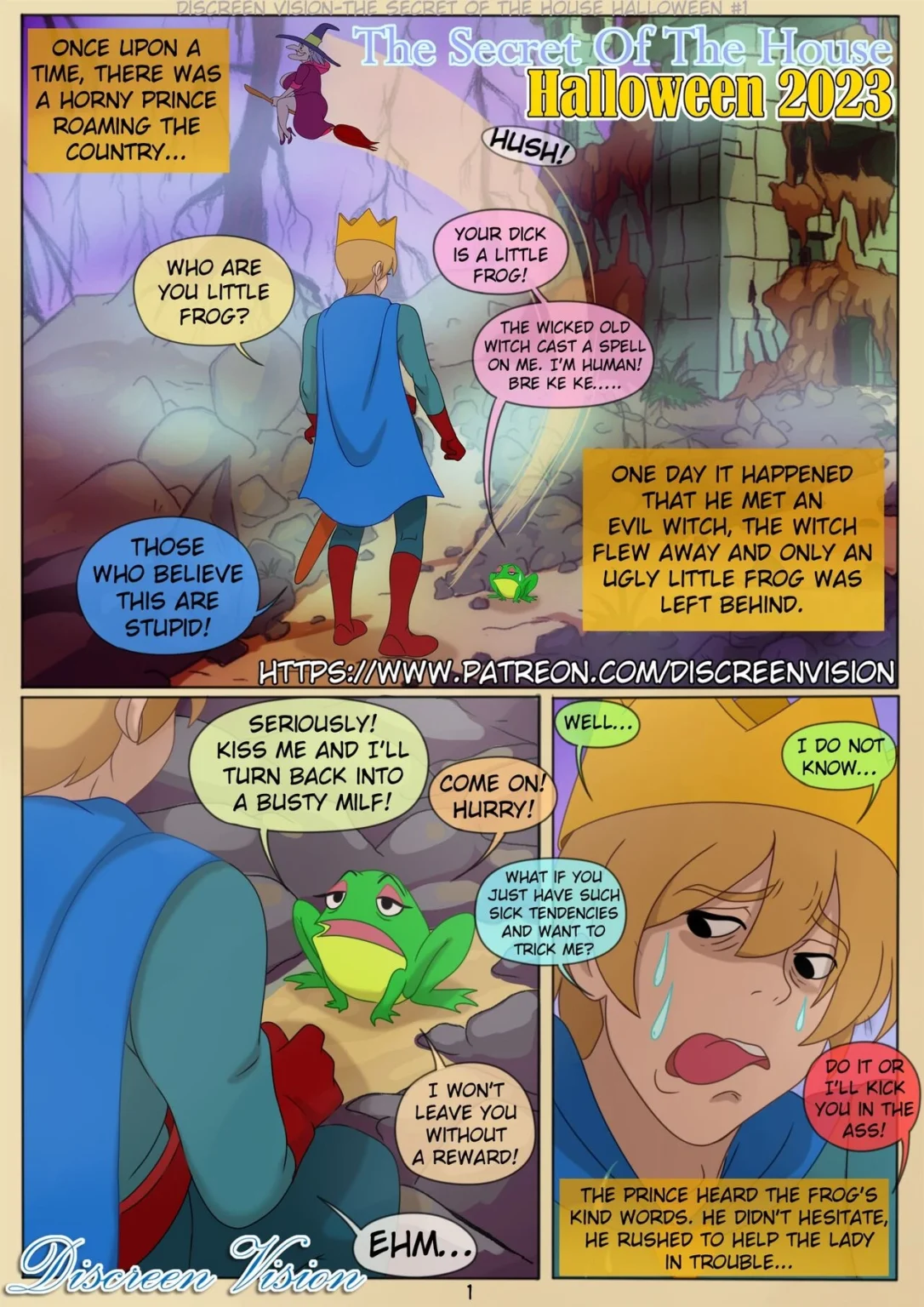 The Secret Of The House - Halloween porn comic picture 1