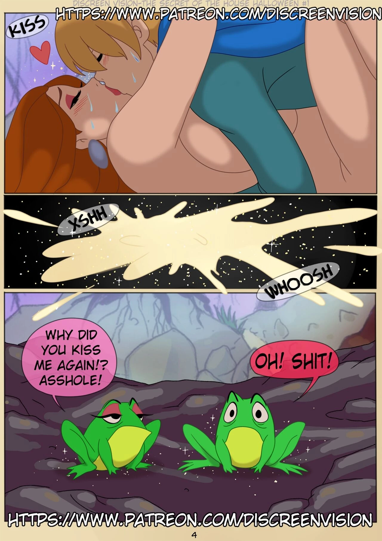 The Secret Of The House - Halloween porn comic picture 4