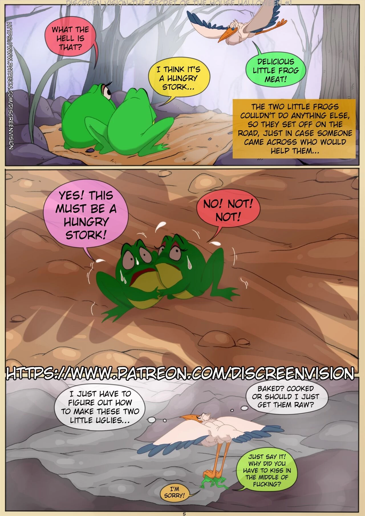 The Secret Of The House - Halloween porn comic picture 5