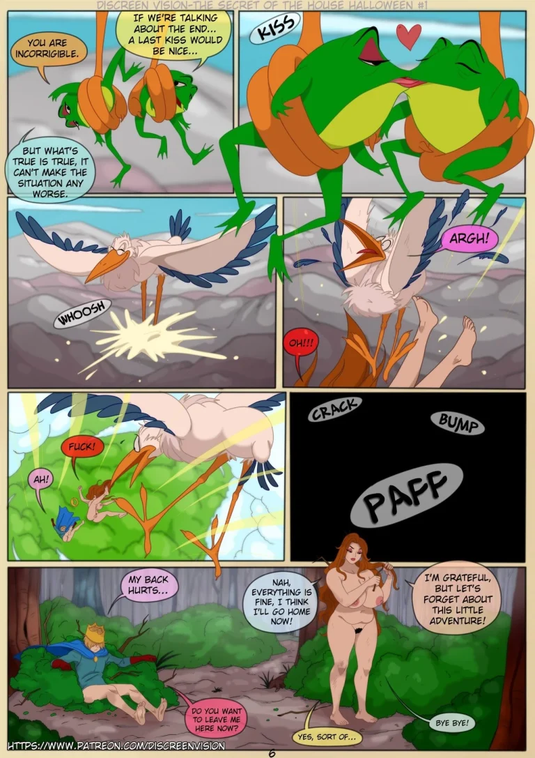 The Secret Of The House - Halloween porn comic picture 6