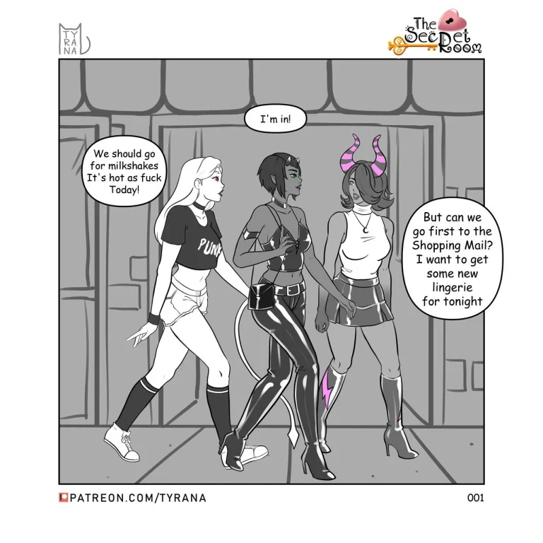 The secret room porn comic picture 1