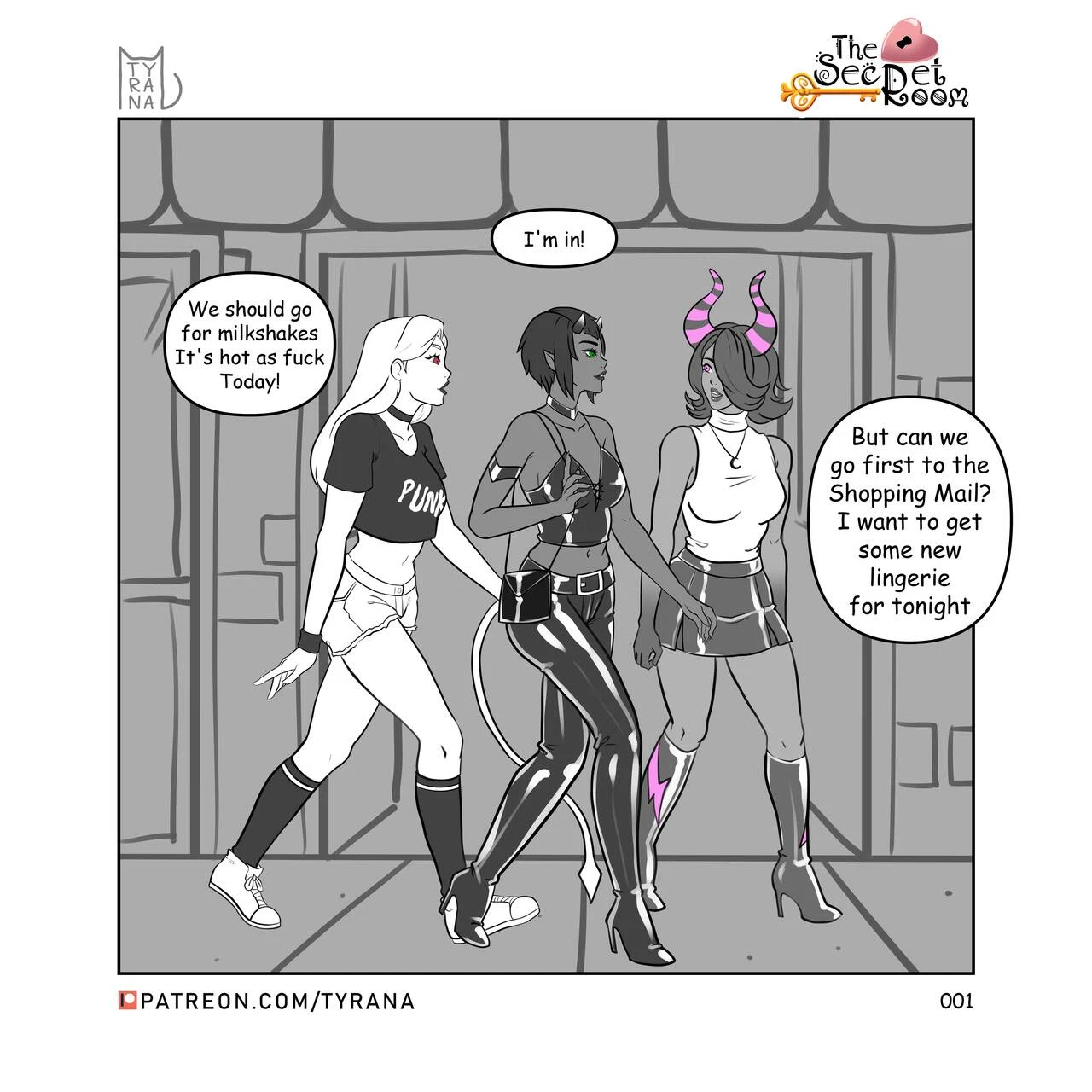 The secret room porn comic picture 1