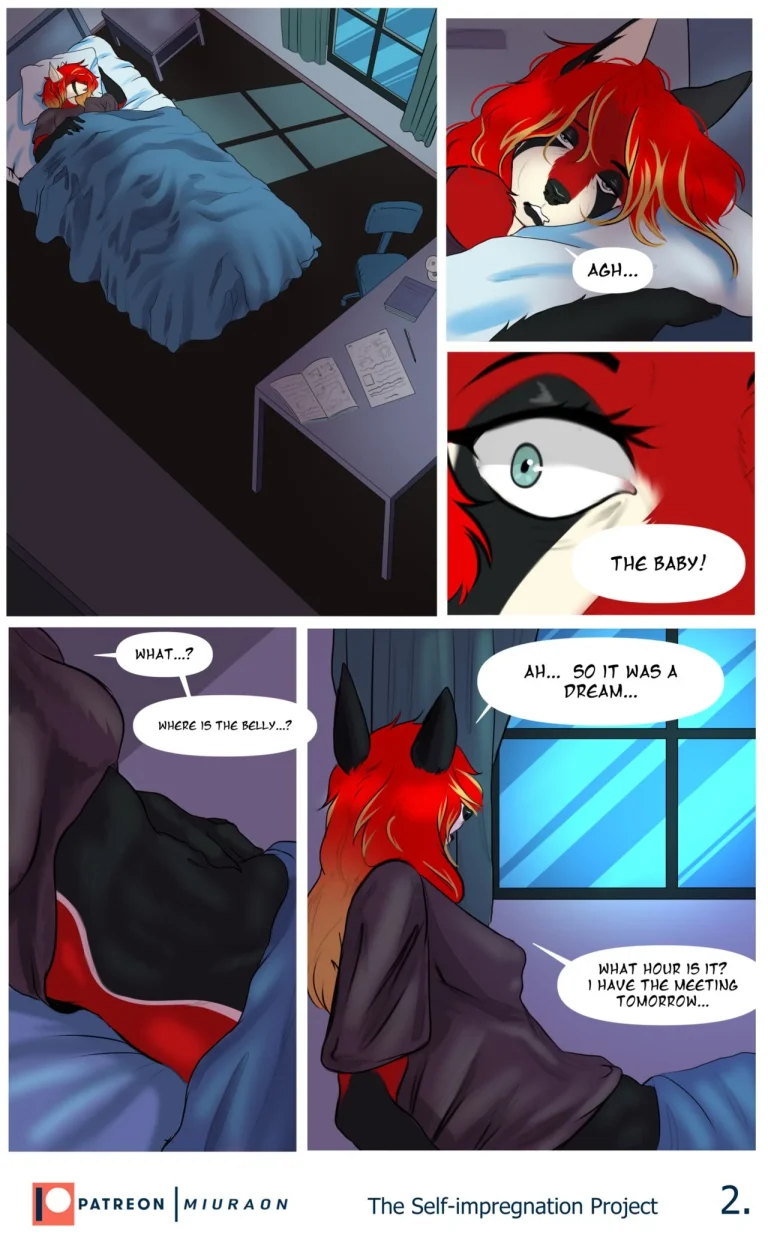 The Self-Impregnation Project porn comic picture 2