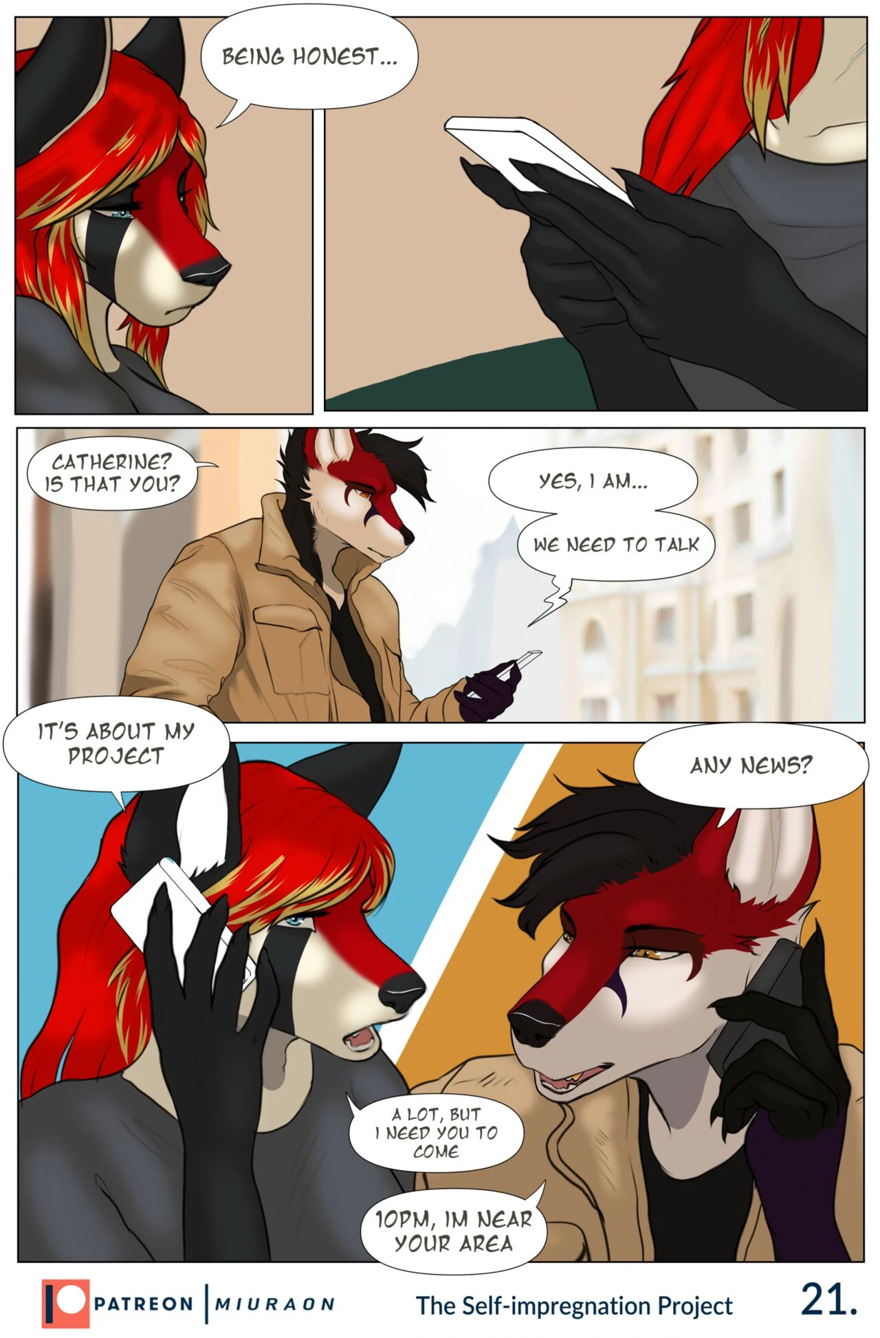 The Self-Impregnation Project porn comic picture 21