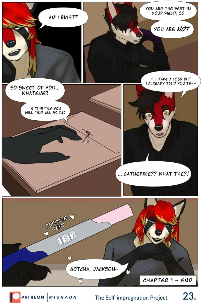 The Self-Impregnation Project porn comic picture 23