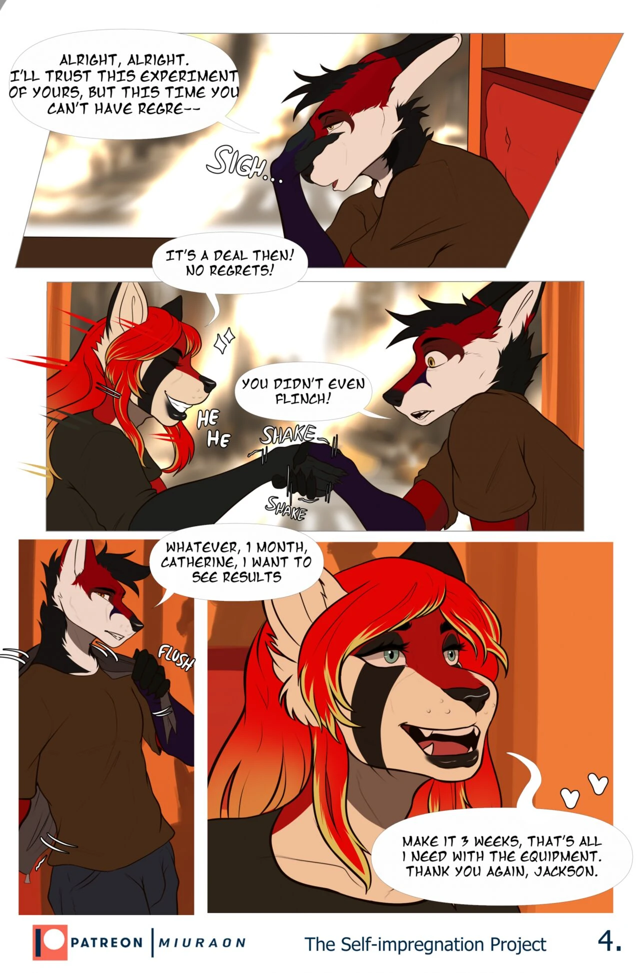 The Self-Impregnation Project porn comic picture 4