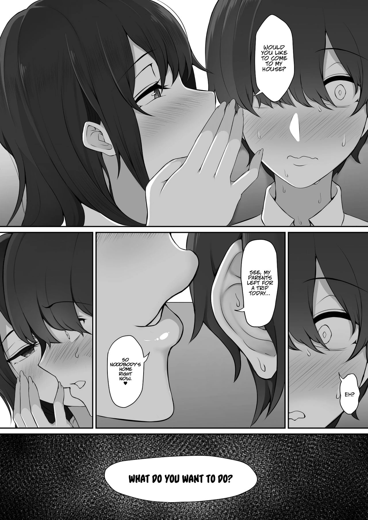 The Senpai That I Yearn For Brought Me To Her House After School porn comic picture 13