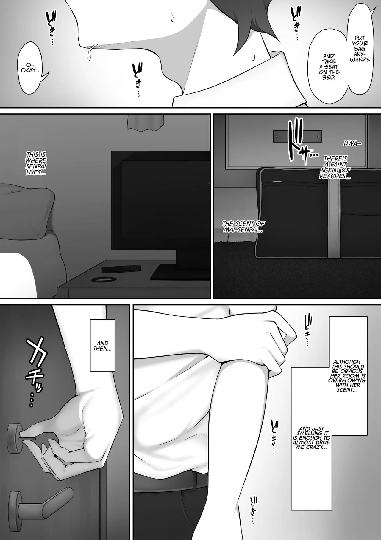 The Senpai That I Yearn For Brought Me To Her House After School porn comic picture 16