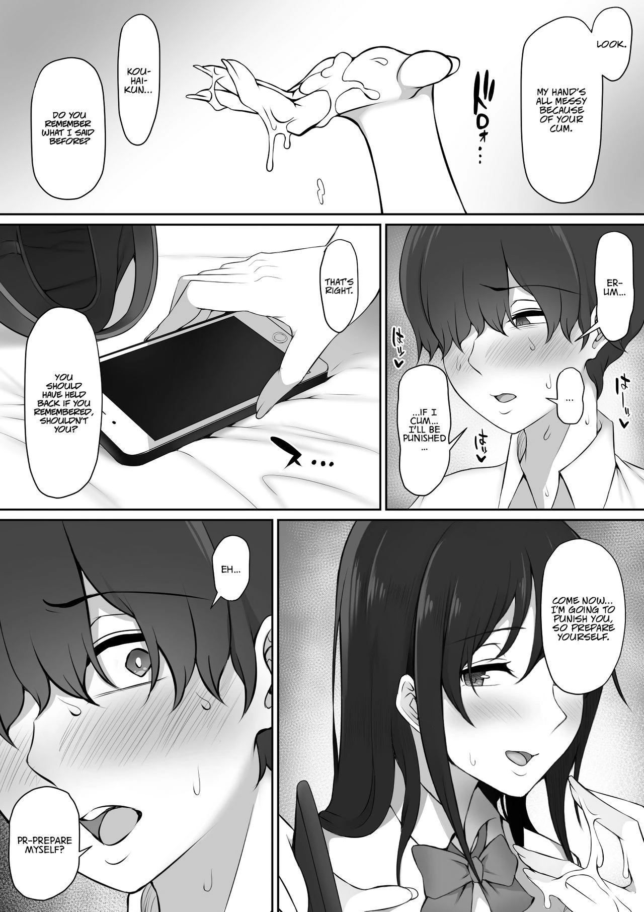 The Senpai That I Yearn For Brought Me To Her House After School porn comic picture 26