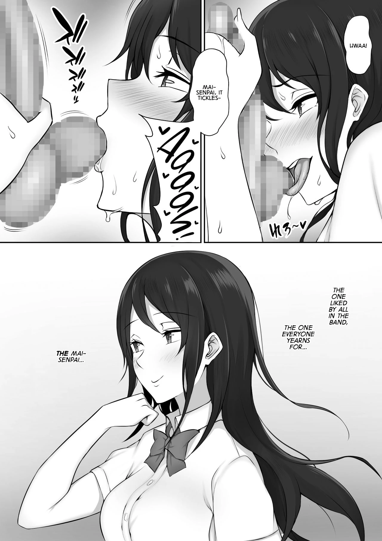 The Senpai That I Yearn For Brought Me To Her House After School porn comic picture 30