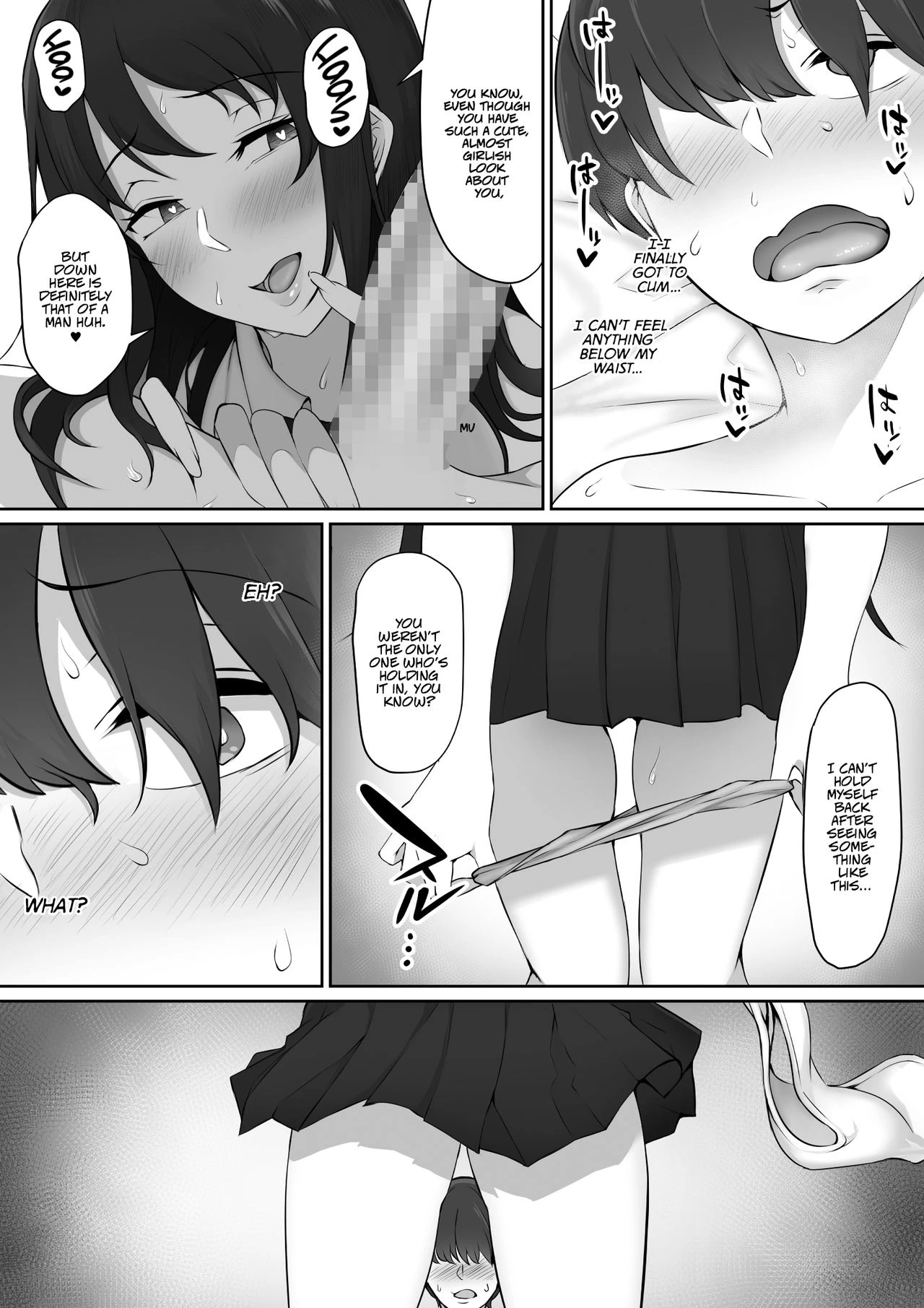 The Senpai That I Yearn For Brought Me To Her House After School porn comic picture 39