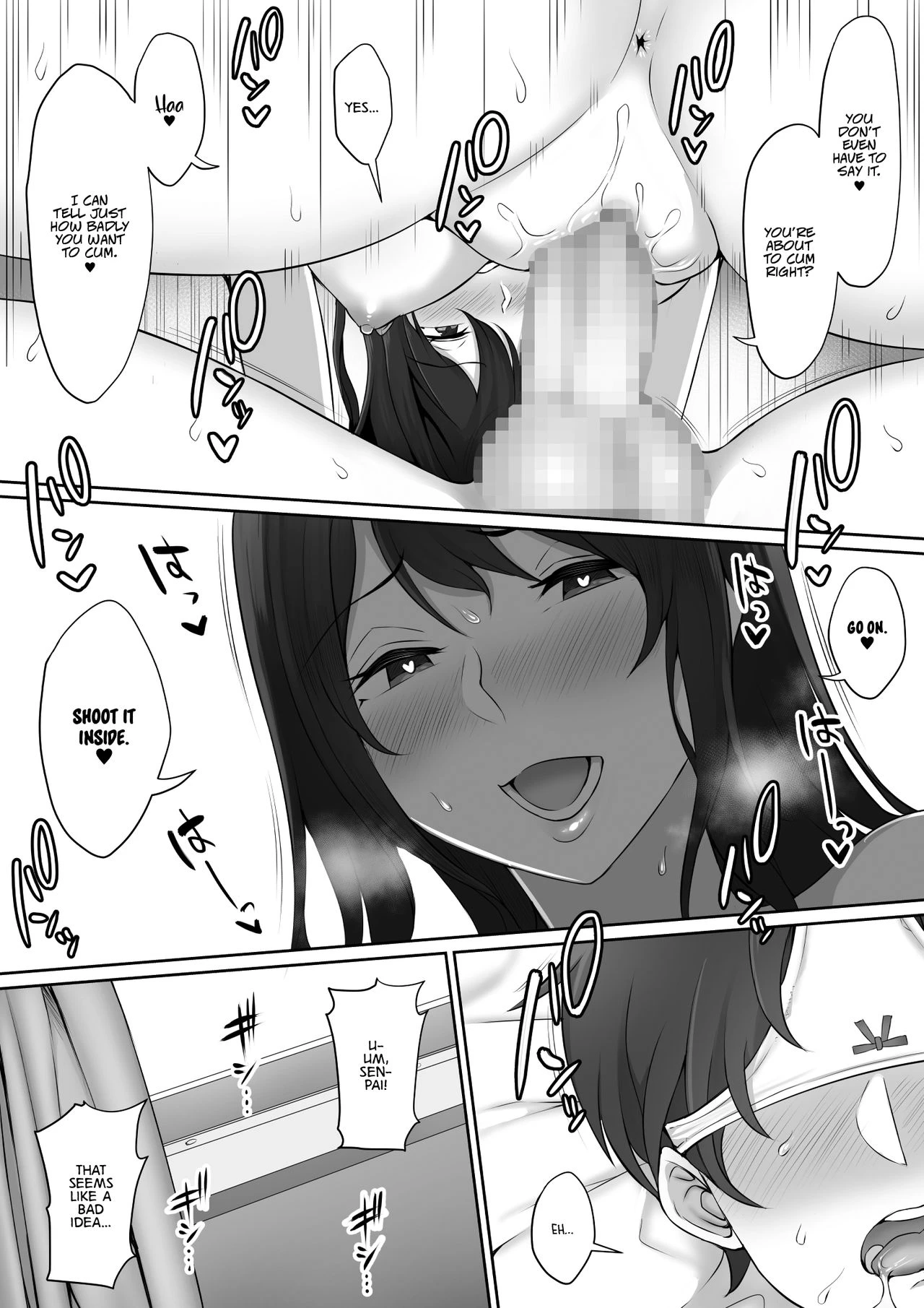 The Senpai That I Yearn For Brought Me To Her House After School porn comic picture 53
