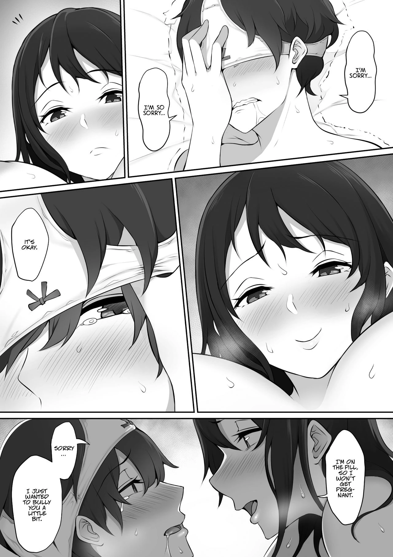 The Senpai That I Yearn For Brought Me To Her House After School porn comic picture 58