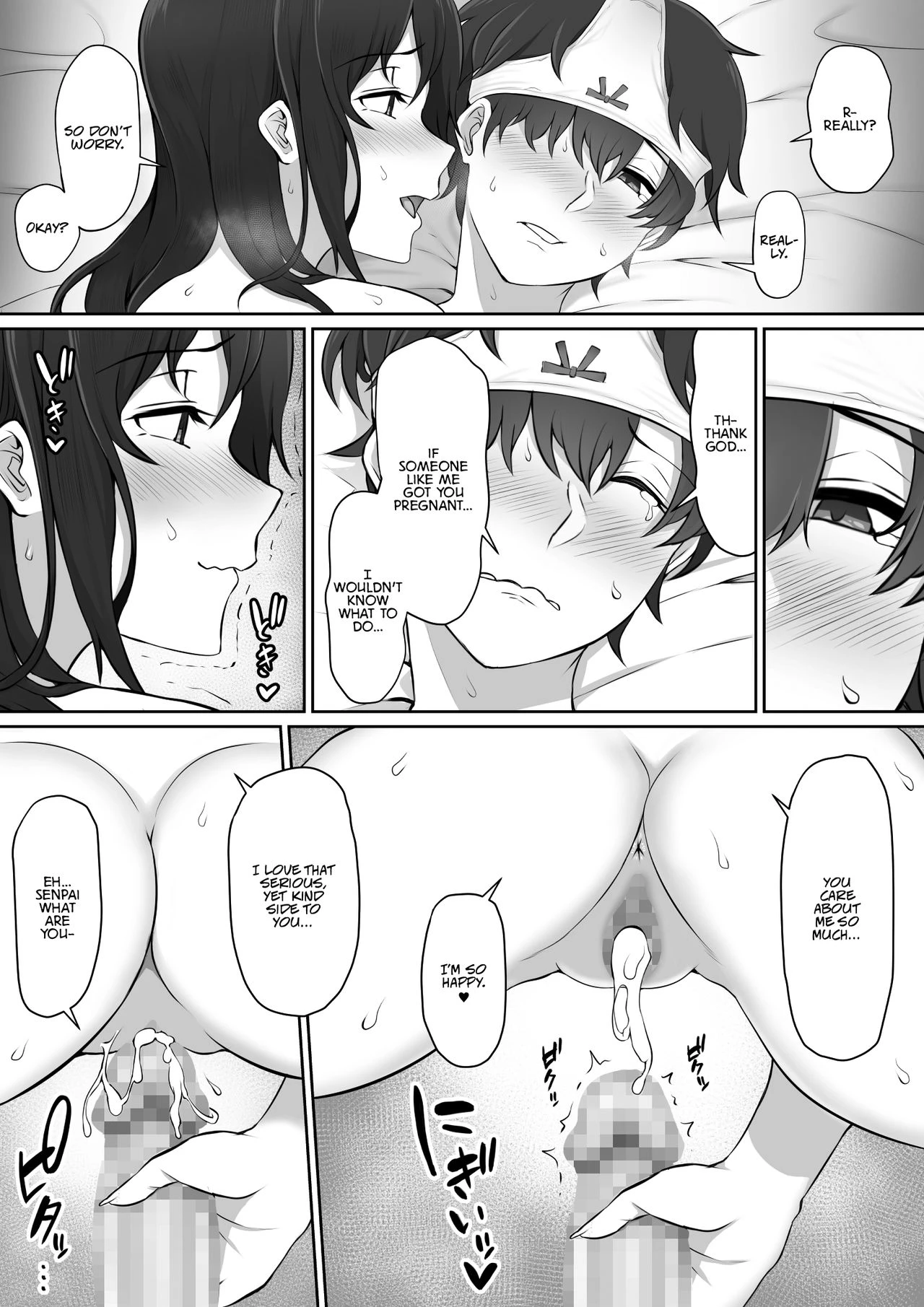The Senpai That I Yearn For Brought Me To Her House After School porn comic picture 59