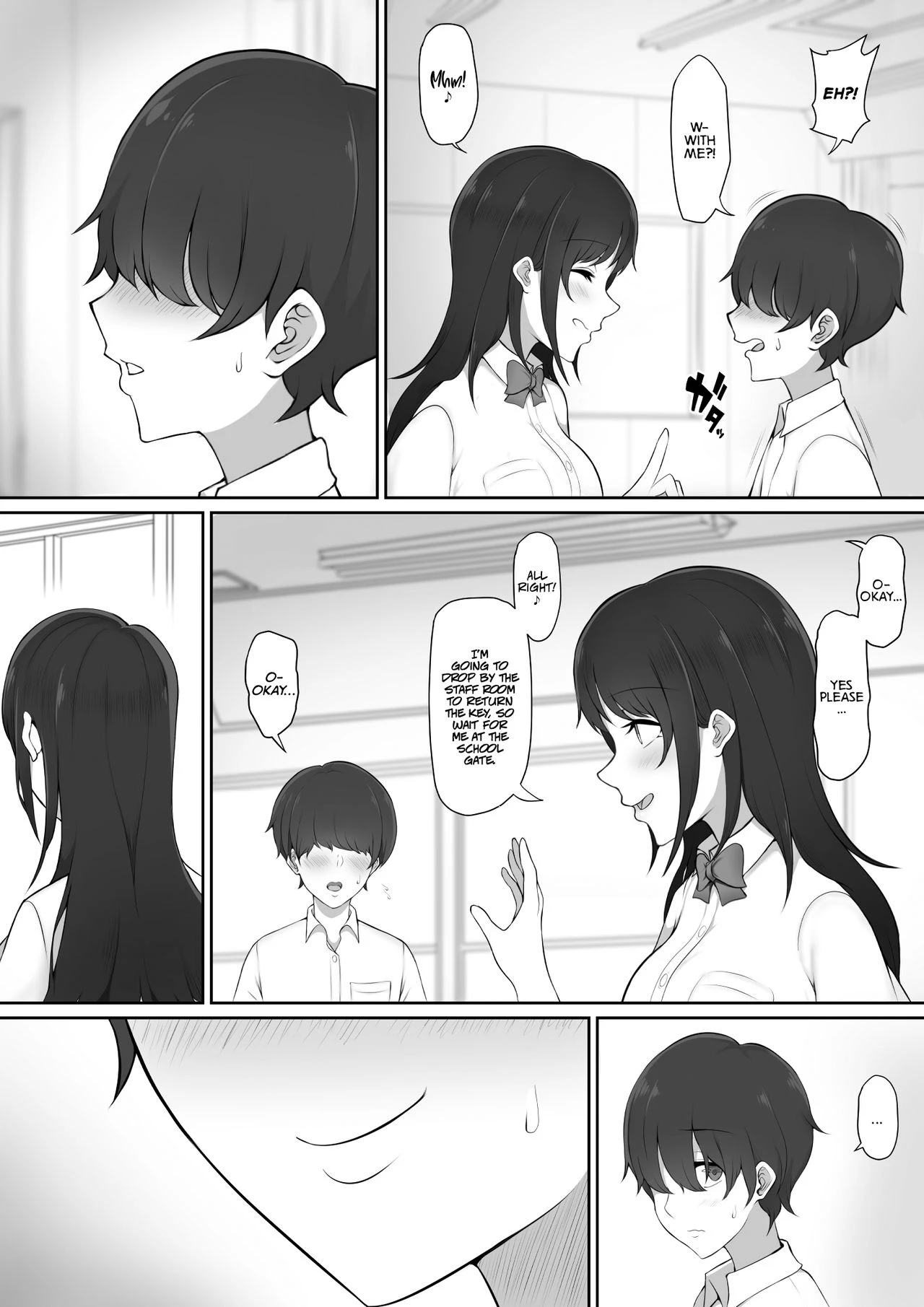 The Senpai That I Yearn For Brought Me To Her House After School porn comic picture 6