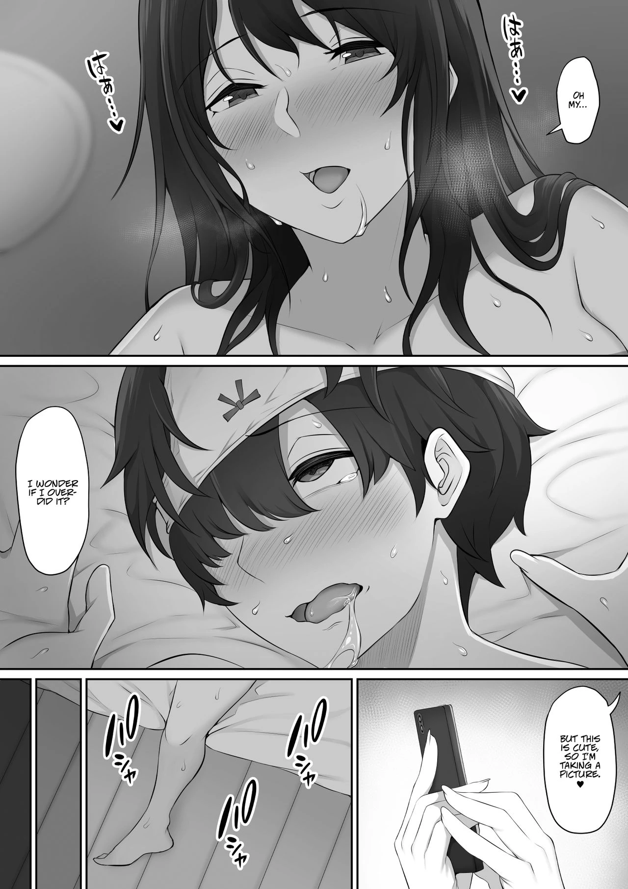 The Senpai That I Yearn For Brought Me To Her House After School porn comic picture 67
