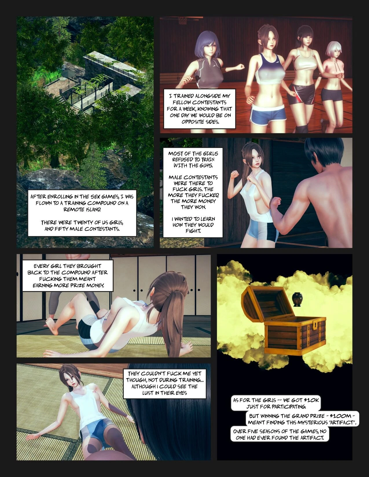 The Sex Games porn comic picture 8