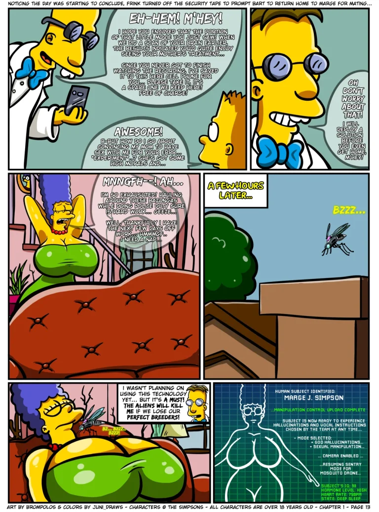 The Sexensteins porn comic picture 14