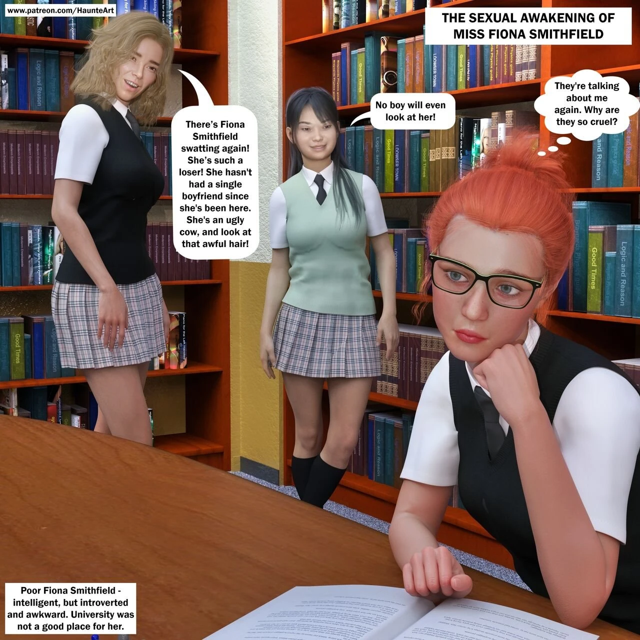 The Sexual Awakening of Miss Fiona Smithfield porn comic picture 1