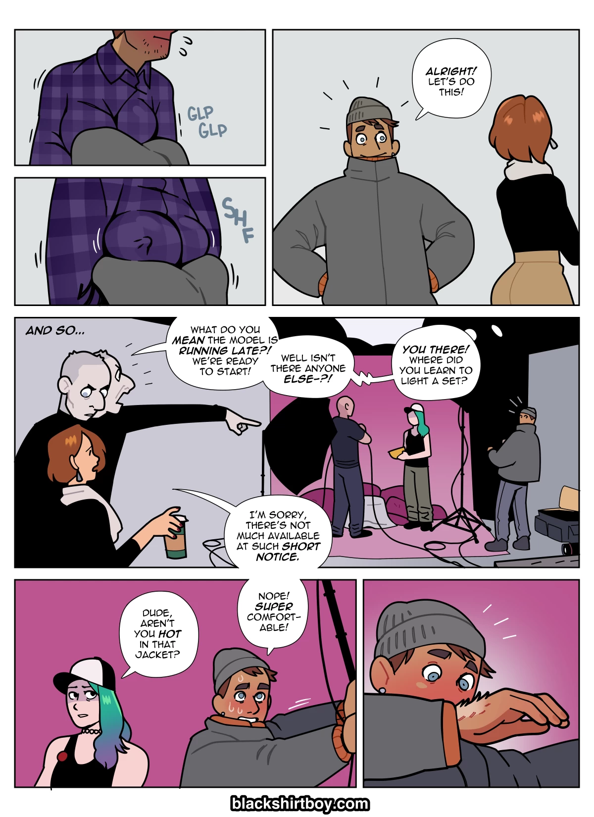 The-Shoot porn comic picture 7