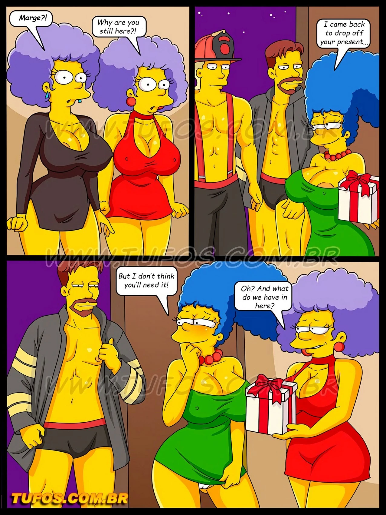 The Simpsons 22 - The Birthday Bash porn comic picture 5