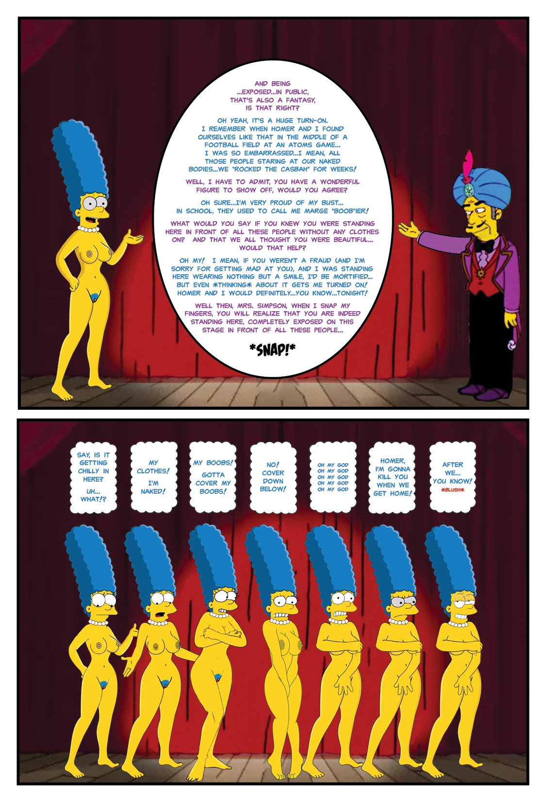 The Simpsons: Marge's Night Out porn comic picture 10