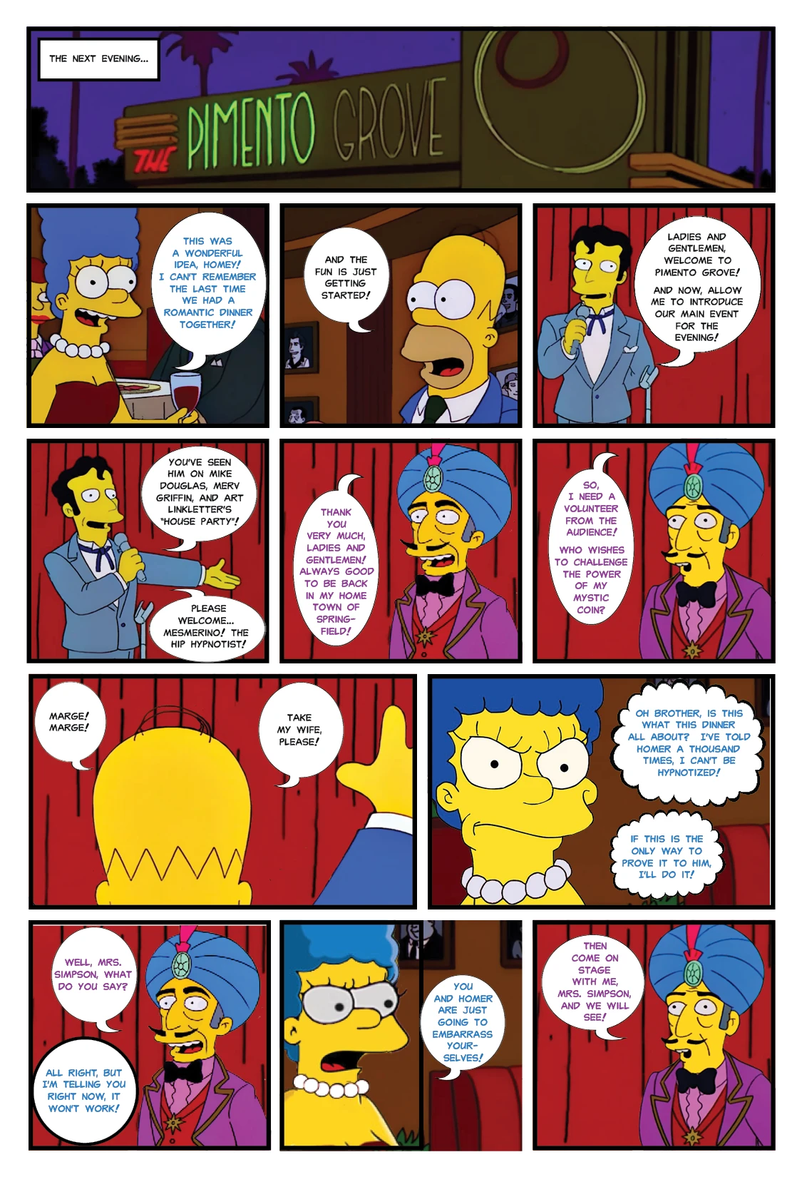 The Simpsons: Marge's Night Out porn comic picture 3