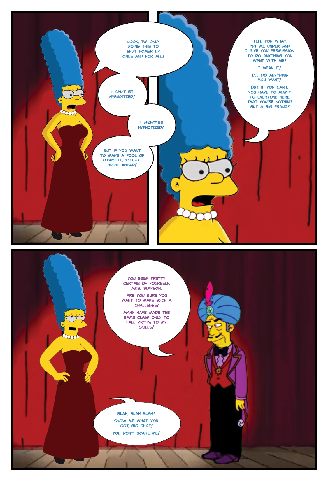 The Simpsons: Marge's Night Out porn comic picture 4