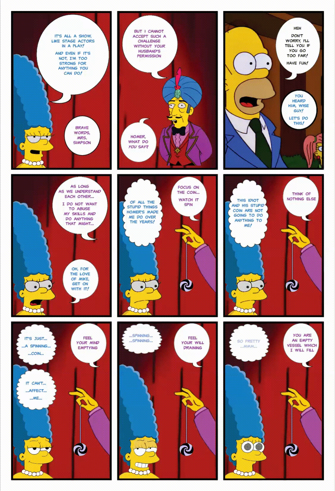 The Simpsons: Marge's Night Out porn comic picture 5