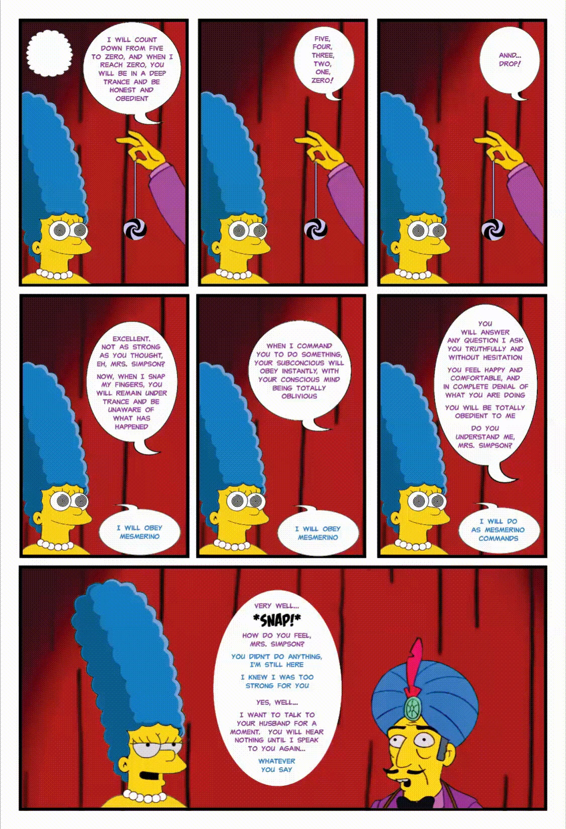 The Simpsons: Marge's Night Out porn comic picture 6